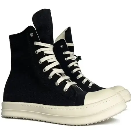 Rick Owens casual sneakers en negro